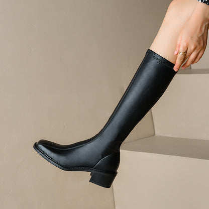 Botas novas femininas, mas com zíper lateral no joelho