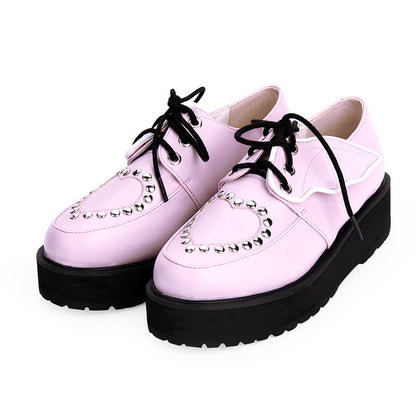 Platform women's shoes with platform wings