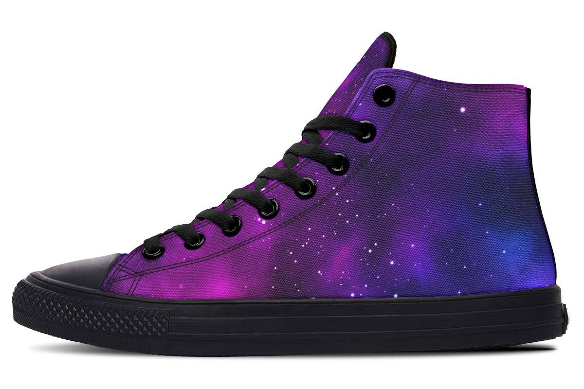 Printed Couple High-top Canvas Shoes