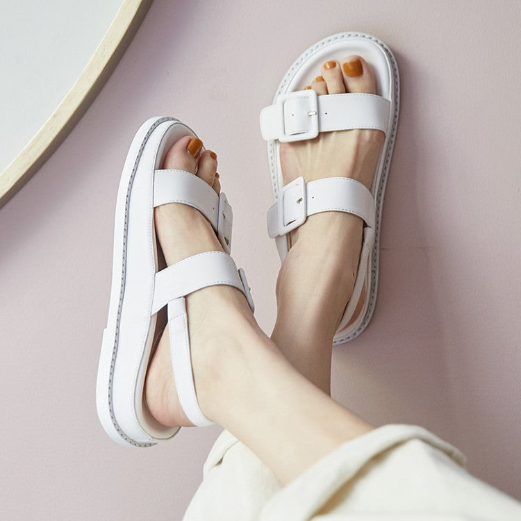 Sandalias deportivas con plataforma estilo hada para mujer de verano