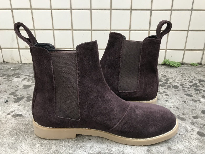 Botas Martin de cuero para hombre con estilo explosivo