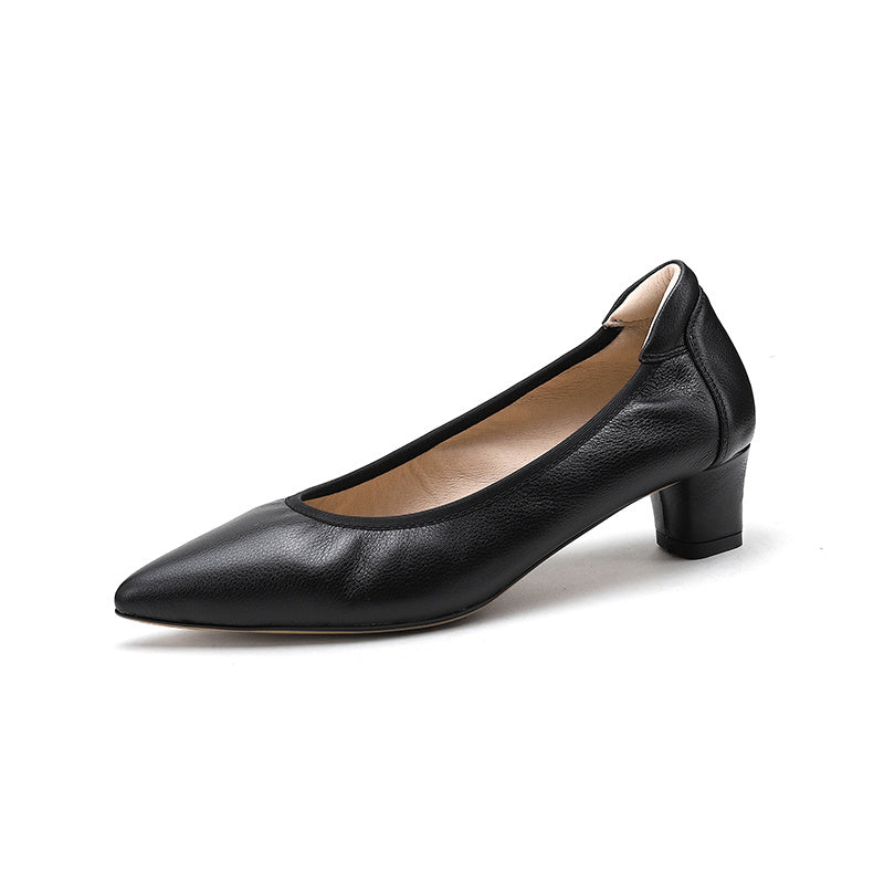 Simple Commuter All-match Women's Black Professional Soft-soled Women's Shoes