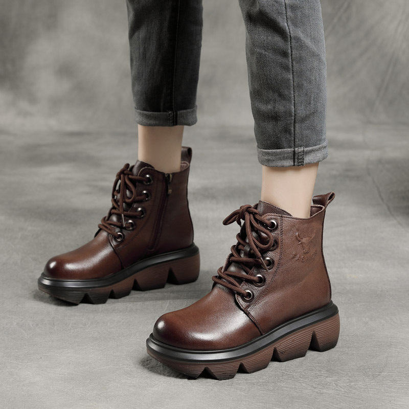 Botas Martin estilo británico vintage para mujer