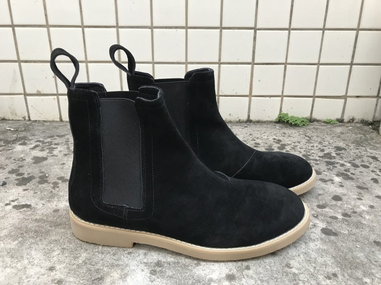 Botas Martin de cuero para hombre con estilo explosivo