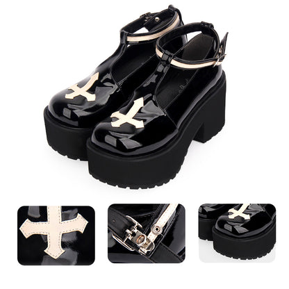 Zapatos de plataforma Cross Demon