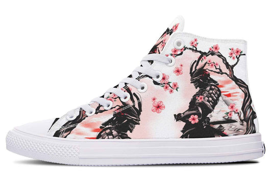 Printed Couple High-top Canvas Shoes