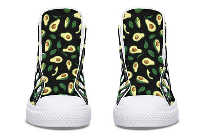 Printed Couple High-top Canvas Shoes