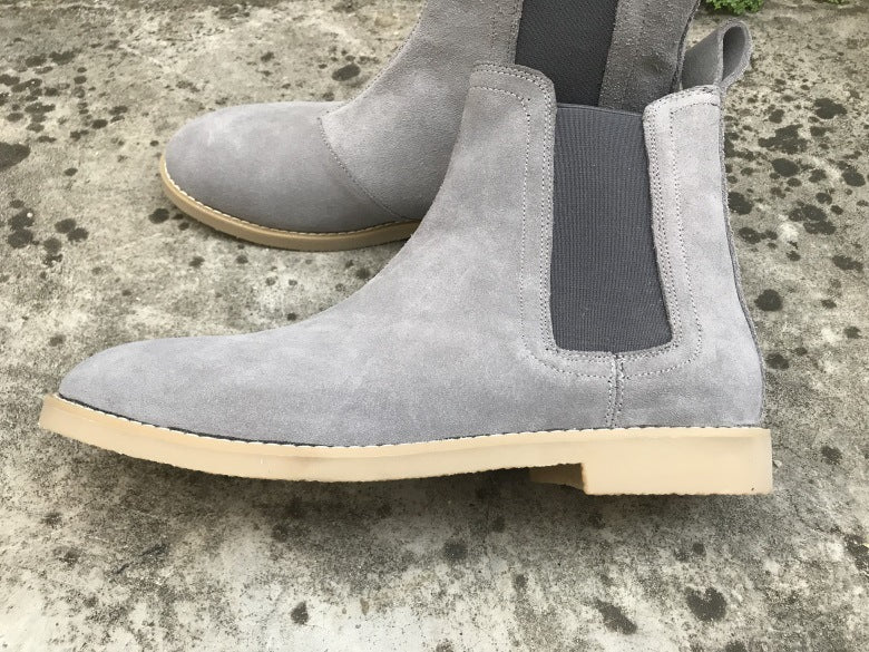 Botas Martin de cuero para hombre con estilo explosivo