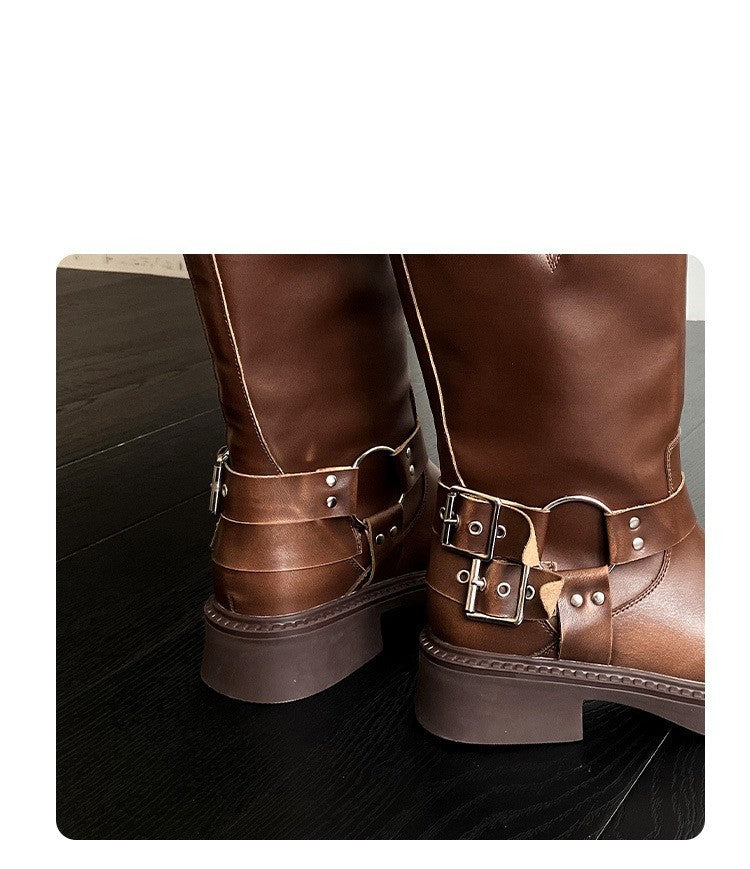 Botas Martin vintage de verano a juego para mujer