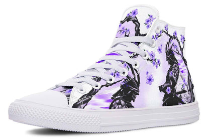 Printed Couple High-top Canvas Shoes