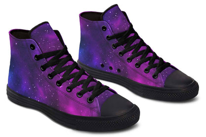 Printed Couple High-top Canvas Shoes