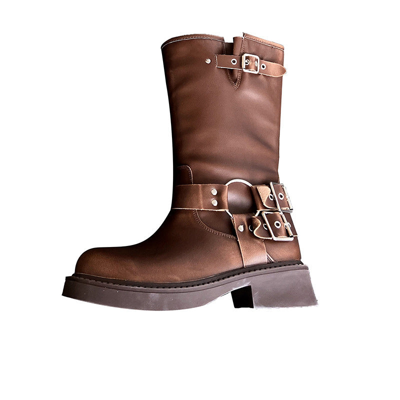 Botas Martin vintage de verano a juego para mujer