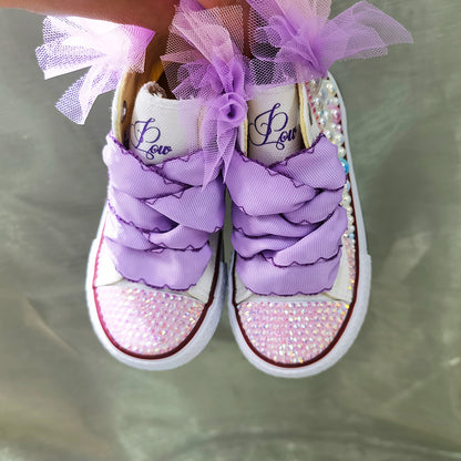 Zapatos de lona para niños de caña alta con imagen personalizada para deportes de ocio