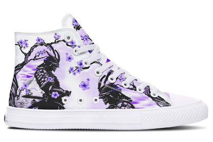 Printed Couple High-top Canvas Shoes