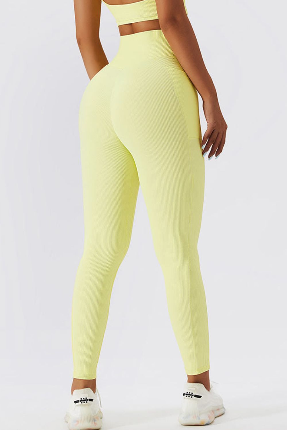 Leggings ativas com cintura cruzada Bae básicas