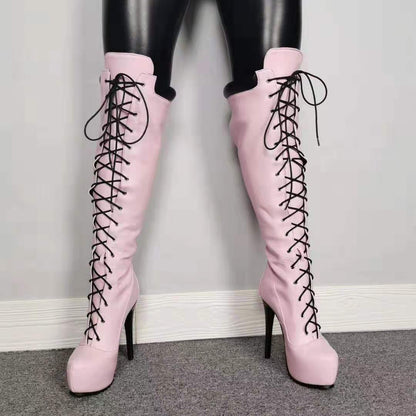 Botas casuales elegantes de moda para mujer