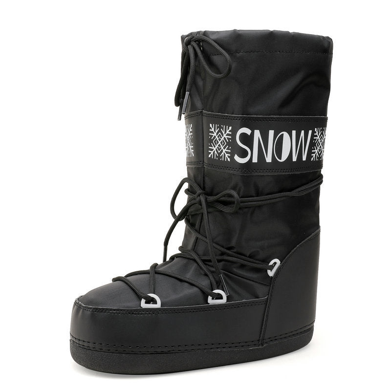 Aquecedores de pernas portáteis Niche Warm Black High Space Boots