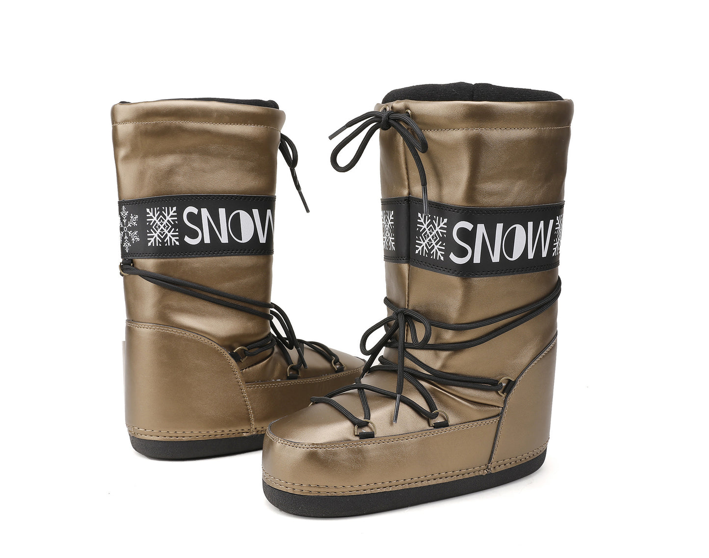 Aquecedores de pernas portáteis Niche Warm Black High Space Boots