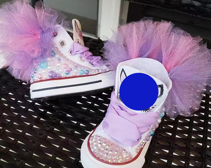 Zapatos de lona para niños de caña alta con imagen personalizada para deportes de ocio