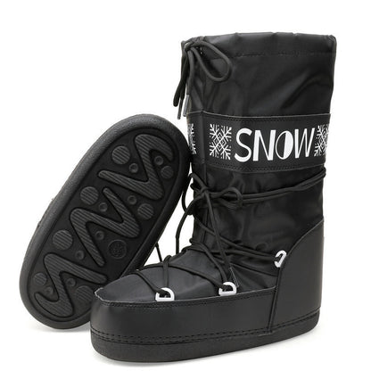 Aquecedores de pernas portáteis Niche Warm Black High Space Boots