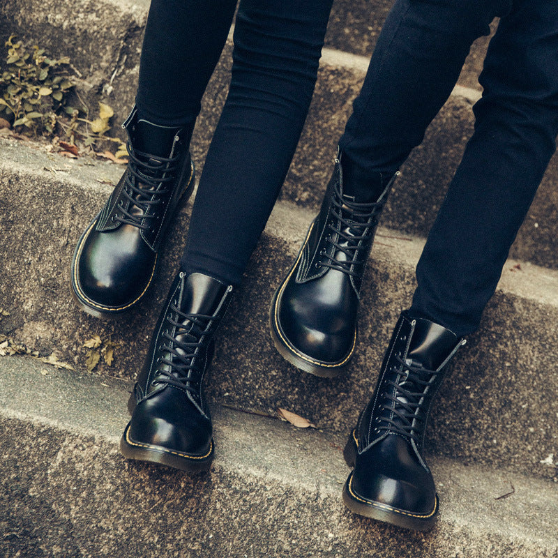 Botas Martin de caña alta cálidas para hombre y mujer en invierno