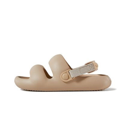 Sandalias de suela gruesa con tiras de moda