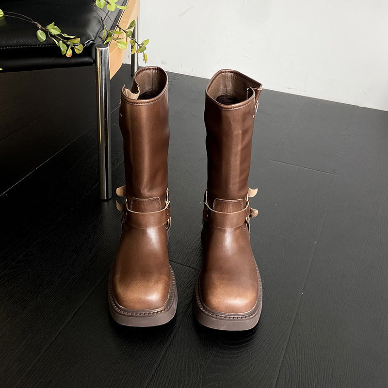 Botas Martin vintage de verano a juego para mujer