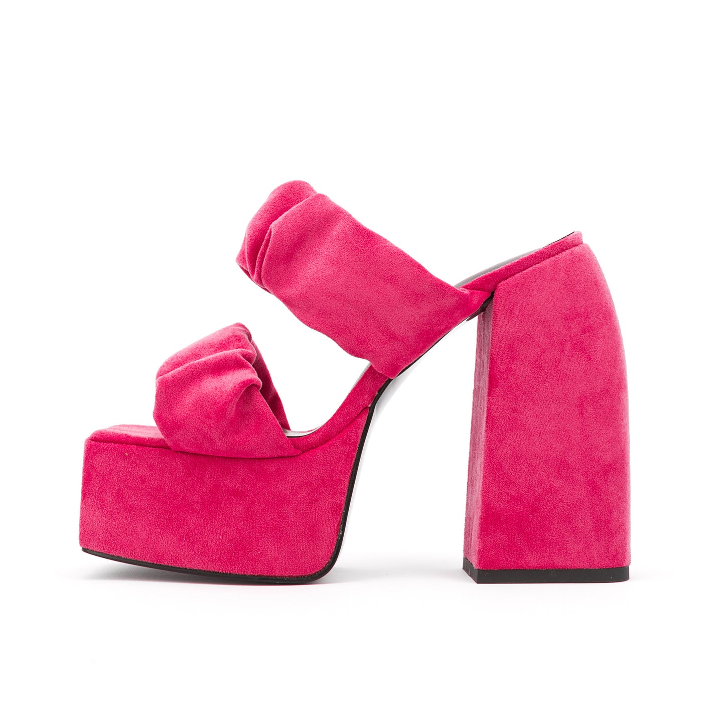 New Chunky Heel Platform Platform Toe Sandals