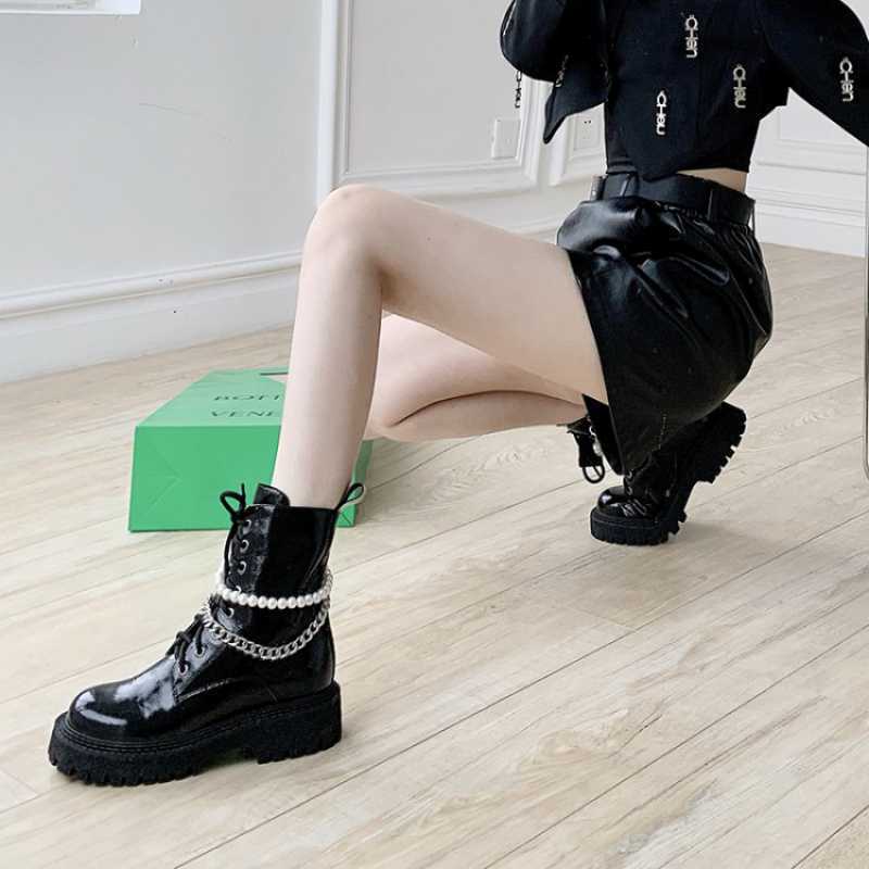 Women's Boots Thick High Heel Round Toe Short Boots Casual