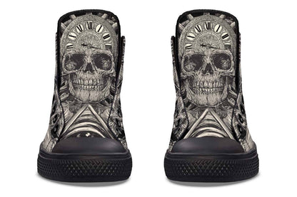 Printed Couple High-top Canvas Shoes