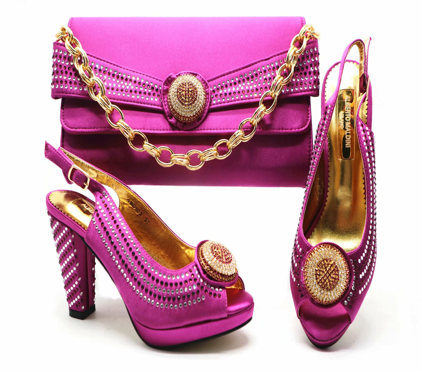 Lindos sapatos peep toes com bolsa outono novidades