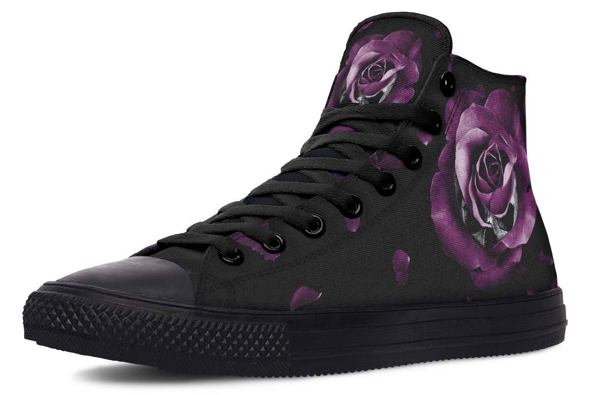 Printed Couple High-top Canvas Shoes